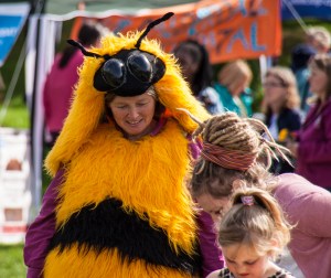 Giant bee at Planet festiva