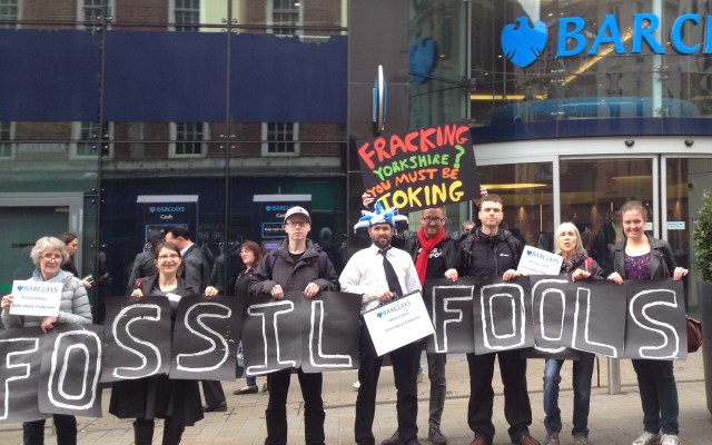 Fossil Fools Barclays