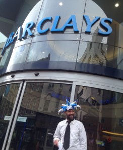 Jester outside barclays