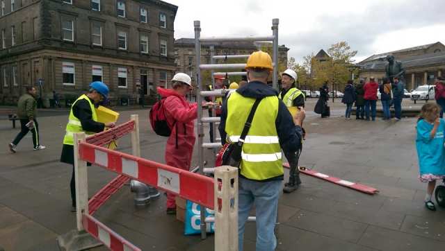 Fracking site Huddersfield 2